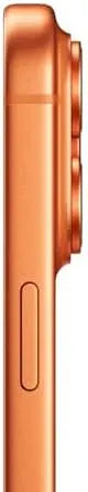 Apple iPhone 17 Pro Cosmic Orange angled product view