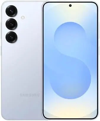 Samsung Galaxy S25 Plus in navy, front and rear product view