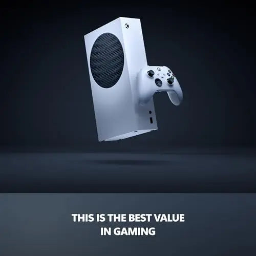 Xbox Series S 1TB console in white, product view 3