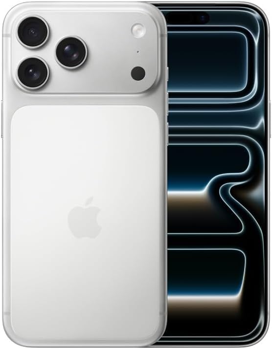 Apple iPhone 17 Pro Max | Unlocked Smartphone | 1TB | Silver | Renewed Premium product image 1