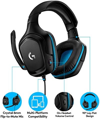 Logitech G432 Wired Gaming Headset | Black product image 9
