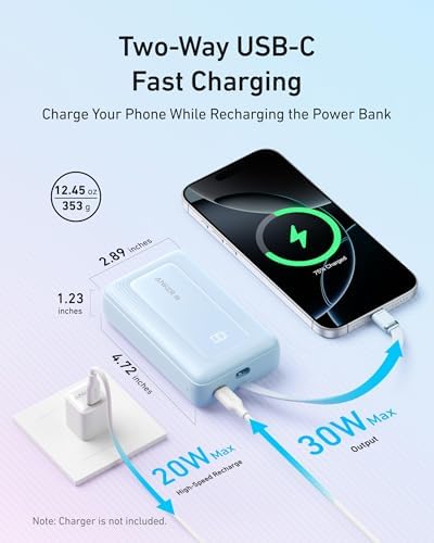 Anker Zolo Power Bank (2025 Upgraded Version) | 000mAh | 30W | USB-C product image 15