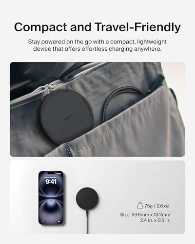 Belkin Wireless Charging Pad 15W - Qi Charger | Black product image 10