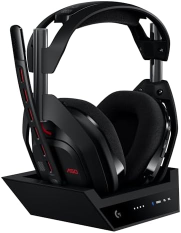 Logitech G Astro A50 Multi-Platform Wireless Gaming Headset + Base Station for PS5/Xbox/PC: PLAYSYNC Audio Switcher product image 8