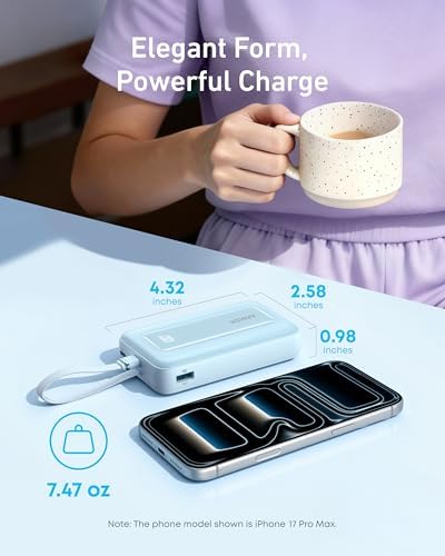 Anker Portable Charger | 000mAh | 30W | Black product image 14