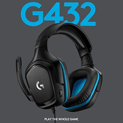 Logitech G432 Wired Gaming Headset | Black product image 5