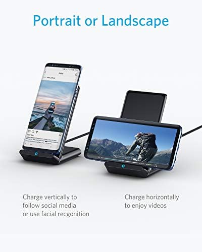 Anker 313 Wireless Charger (Stand) | 10W | 2 Pack | Black product image 7