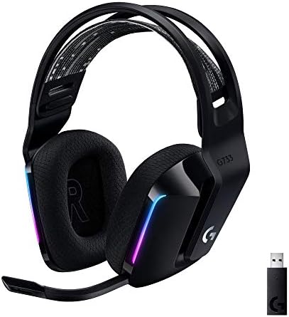 Logitech G733 Lightspeed Wireless Gaming Headset | Black product image 8