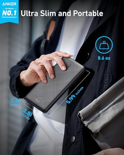 Anker Power Bank(PowerCore 10K) | Tablet | Black product image 4
