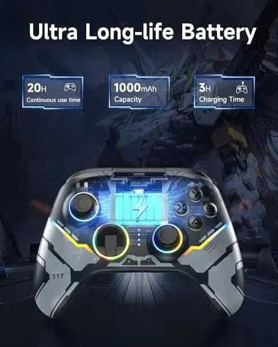 EasySMX X15 Wireless PC Controller with Hall Effect Joysticks & Triggers product image 12