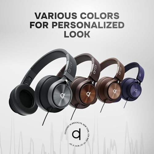 Artix CL750 Adults & Kids Headphones with Cord - Plug-In Over Ear Headphones Wired with Mic and Volume Control product image 3