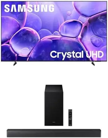 Samsung 58-Inch Class Crystal UHD U8000F 4K Smart TV (2025 Model) Endless Free Content | Smart TV product image 5