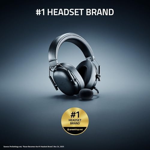 Razer BlackShark V3 X HyperSpeed Wireless Gaming Headset for PC: 50mm Drivers - Cardioid Mic - 2.4 GHz product image 10