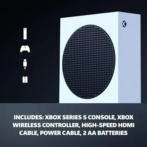Renewed Xbox Series S 512GB console in white, product view 5