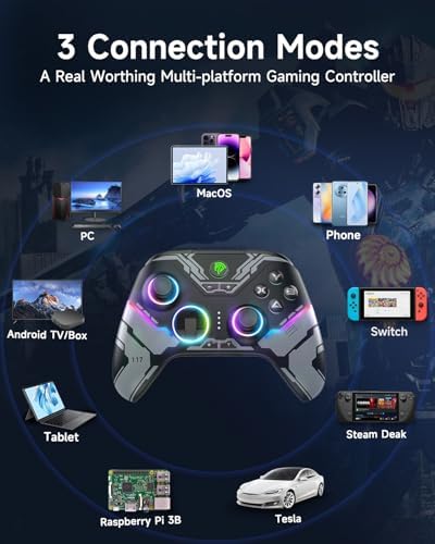 EasySMX X15 Wireless PC Controller with Hall Effect Joysticks & Triggers product image 10