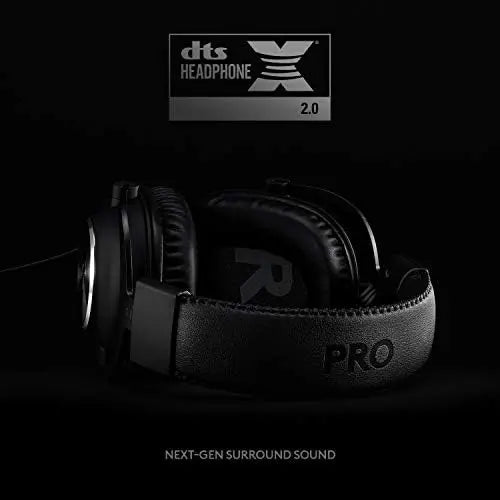 Logitech G Pro X Wired Gaming Headset: Blue VO!CE Detachable Boom Mic | Black product image 5