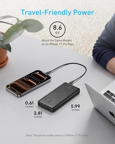Anker Power Bank(PowerCore 10K) | Tablet | Black product image 8