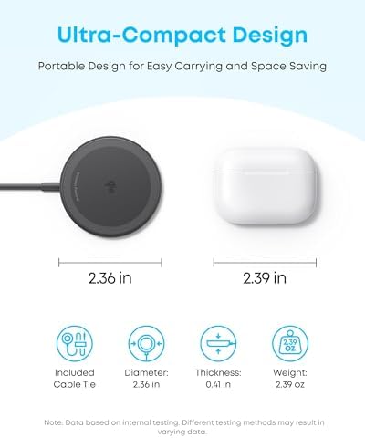 Anker Zolo Magnetic Wireless Charger | 15W | 2 Pack | Black product image 9
