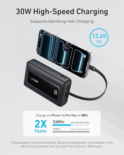 Anker Zolo Power Bank (2025 Upgraded Version) | 000mAh | 30W | USB-C product image 12