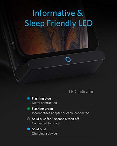 Anker 313 Wireless Charger (Stand) | 10W | 2 Pack | Black product image 8