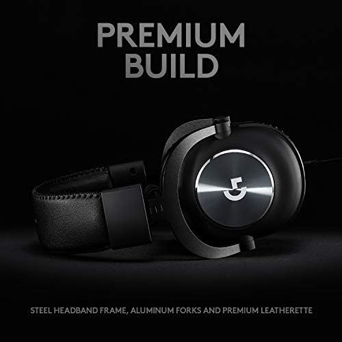 Logitech G Pro X Wired Gaming Headset: Blue VO!CE Detachable Boom Mic | Black product image 7