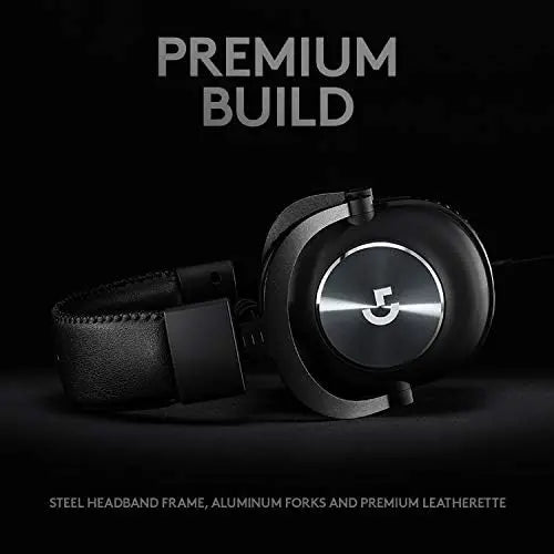 Logitech G Pro X Wired Gaming Headset: Blue VO!CE Detachable Boom Mic | Black product image 7