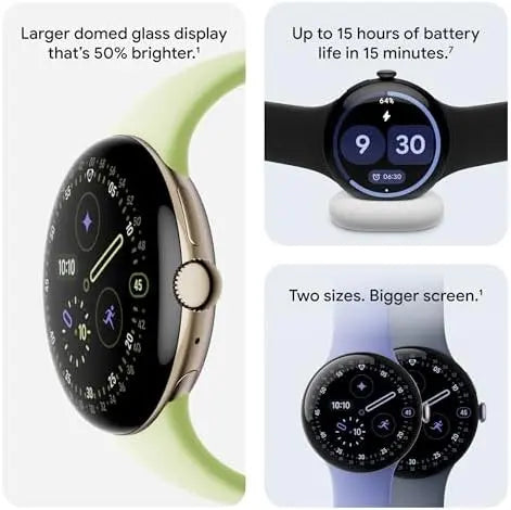 Google Pixel Watch 4 (41mm) - Android Smartwatch- Heart Rate | Black product image 13