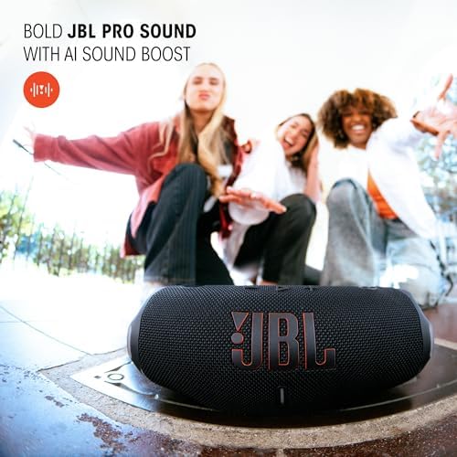 JBL Charge 6 - Portable Waterproof & Drop-Proof Bluetooth Speaker | Black product image 14