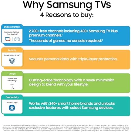 Samsung 58-Inch Class Crystal UHD U8000F 4K Smart TV (2025 Model) Endless Free Content | Smart TV product image 31