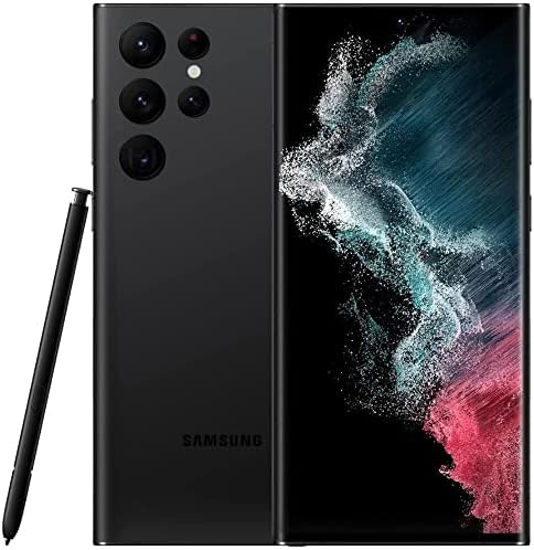 Samsung Galaxy S22 Ultra | Unlocked Smartphone | 128GB | Black | Renewed product image 2