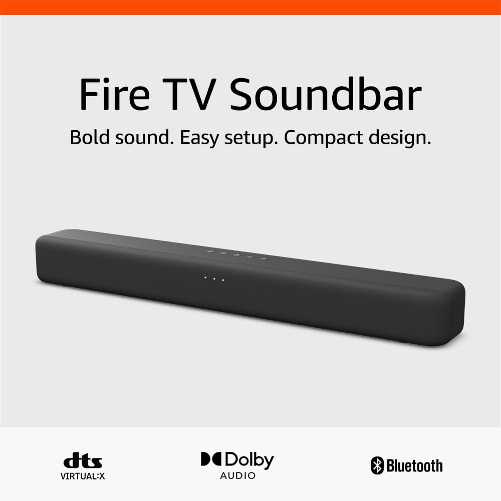 Amazon Fire TV Soundbar | Dolby Atmos | Bluetooth product image 1