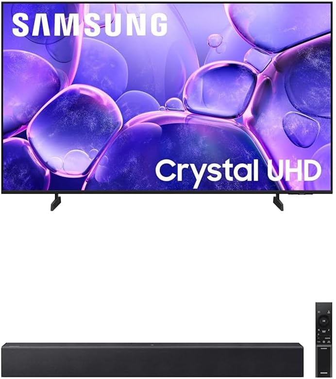 Samsung 58-Inch Class Crystal UHD U8000F 4K Smart TV (2025 Model) Endless Free Content | Smart TV product image 2