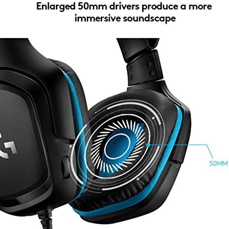 Logitech G432 Wired Gaming Headset | Black product image 7