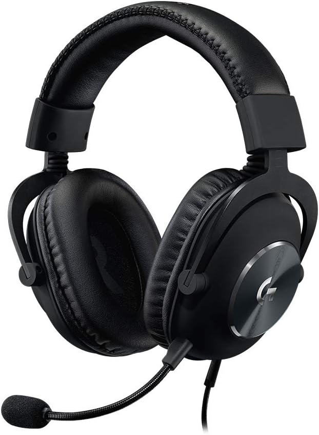 Logitech G Pro X Wired Gaming Headset: Blue VO!CE Detachable Boom Mic | Black product image 1