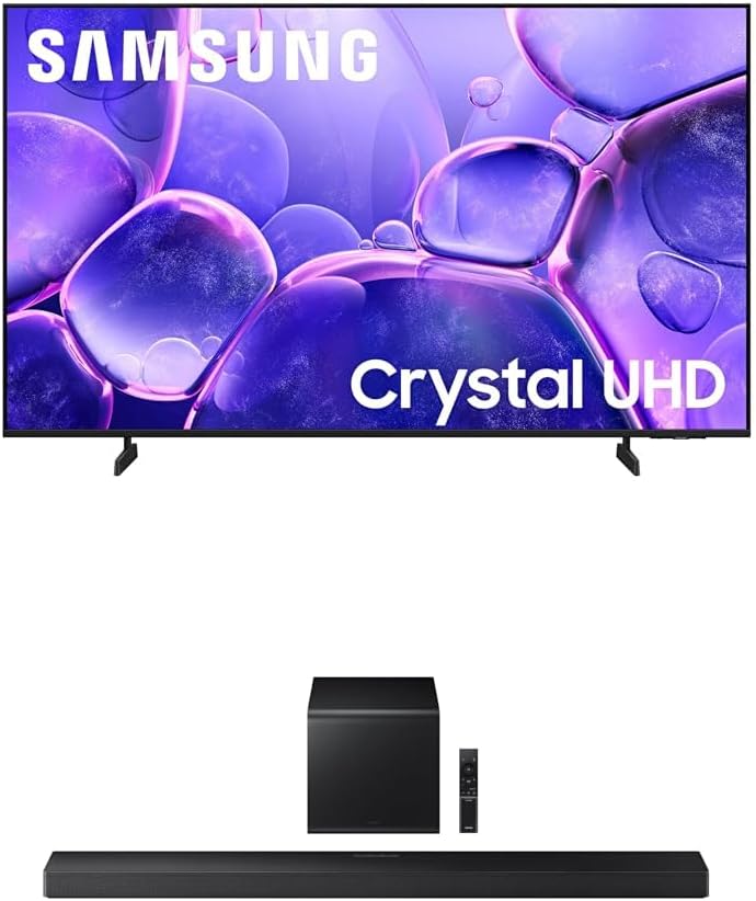 Samsung 58-Inch Class Crystal UHD U8000F 4K Smart TV (2025 Model) Endless Free Content | Smart TV product image 6