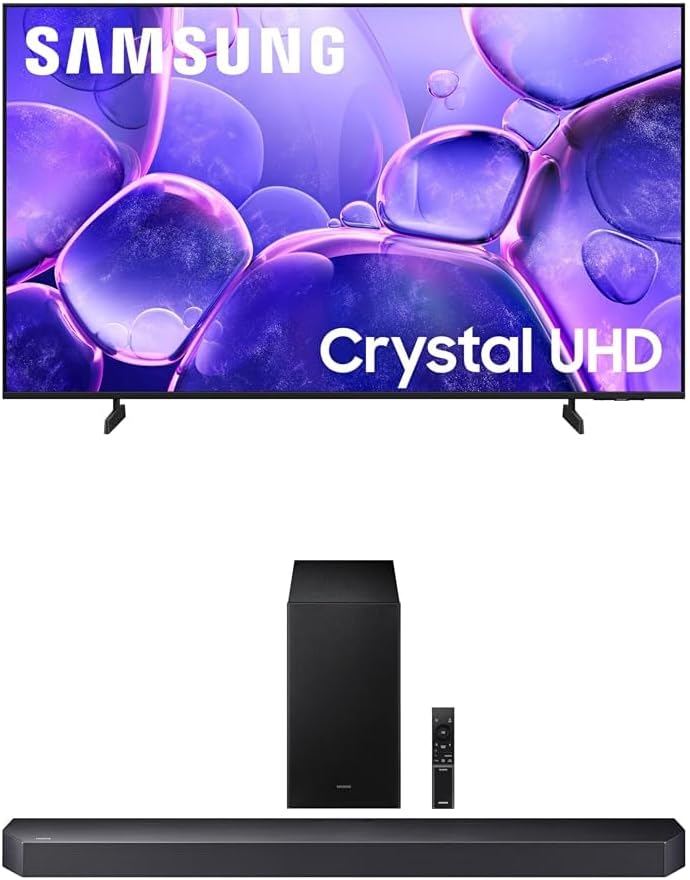 Samsung 58-Inch Class Crystal UHD U8000F 4K Smart TV (2025 Model) Endless Free Content | Smart TV product image 7