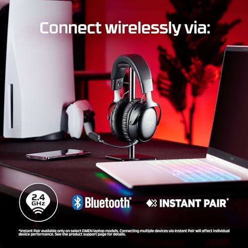 HyperX Cloud III S – Wireless Gaming Headset for Multi-Platform | Black product image 8
