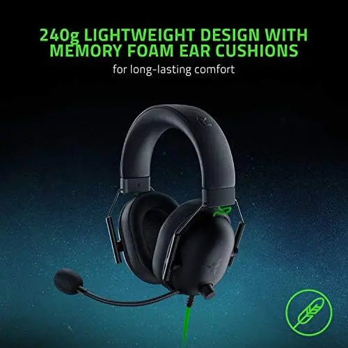 Razer BlackShark V2 X Gaming Headset: 7.1 Surround Sound - 50mm Drivers - Memory Foam Cushion - For PC product image 22