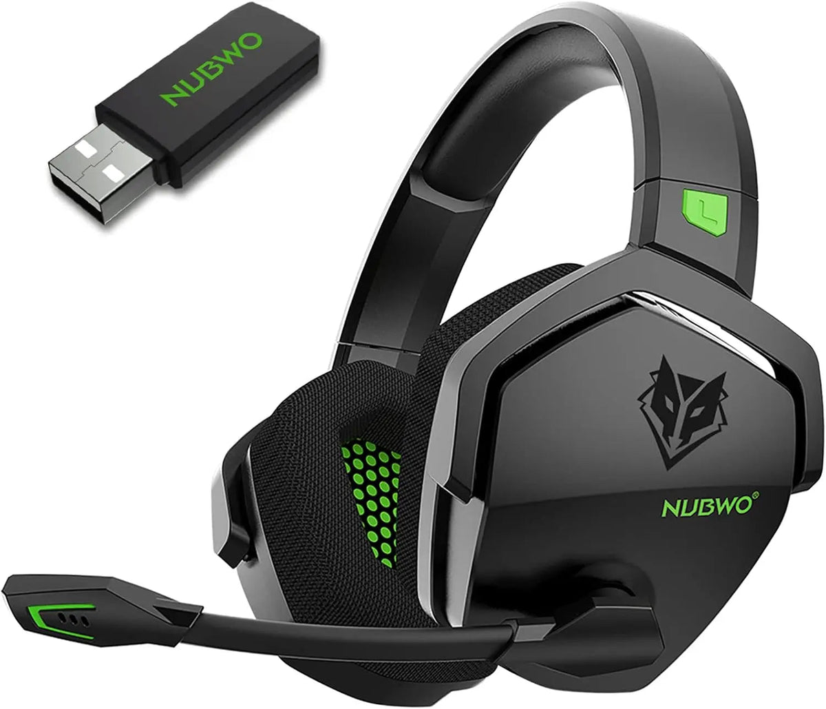 NUBWO Wireless Gaming Headset with Mic for Ps5 Ps4 PC | Blue product image 2