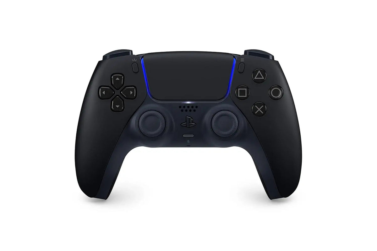 PlayStation DualSense wireless controller in Midnight Black, product view 1