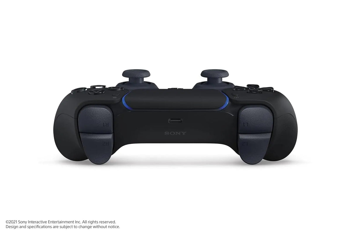 PlayStation DualSense wireless controller in Midnight Black, product view 6
