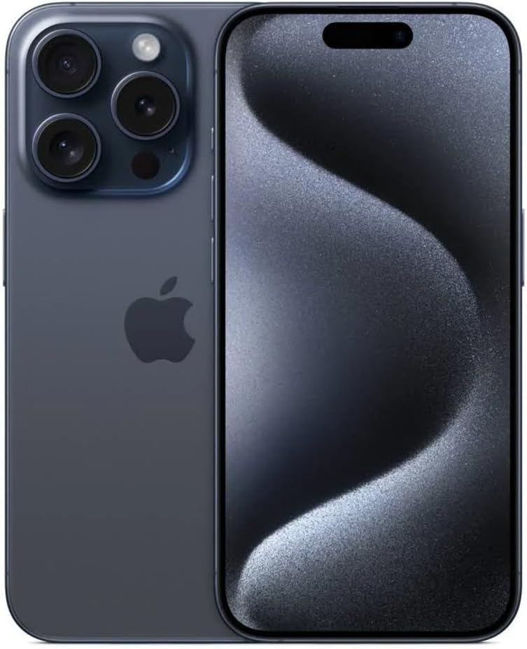 Apple iPhone 15 Pro | Unlocked Smartphone | 256GB | Blue Titanium | Renewed product image 15