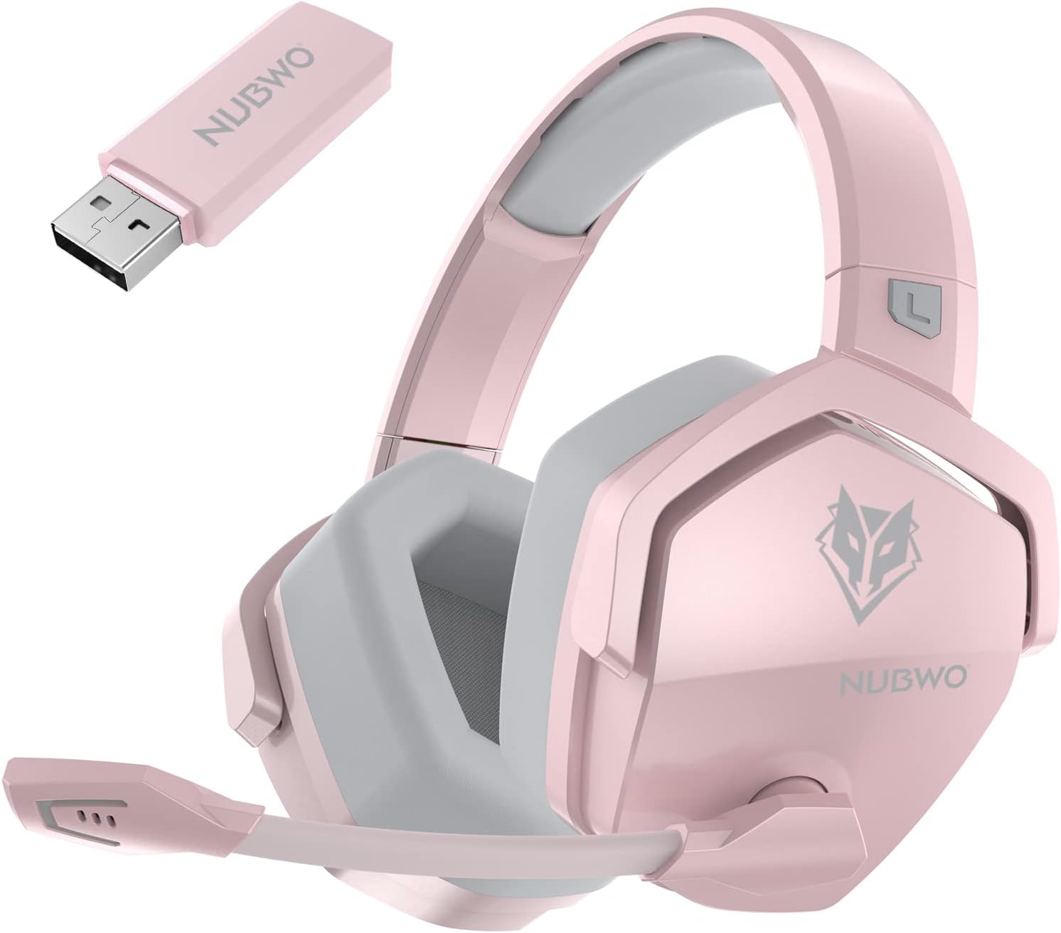 NUBWO Wireless Gaming Headset with Mic for Ps5 Ps4 PC | Blue product image 3