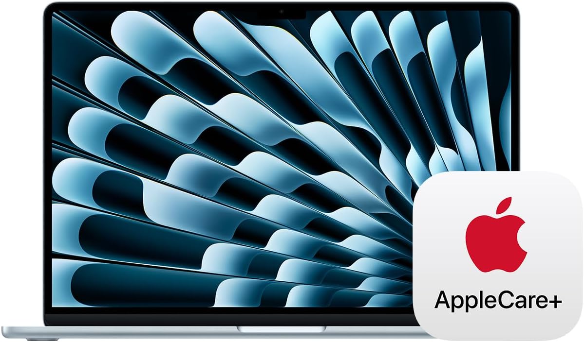 Apple 2025 MacBook Air 15-inch Laptop with M4 chip: Built for Apple Intelligence | 16GB | Midnight product image 1