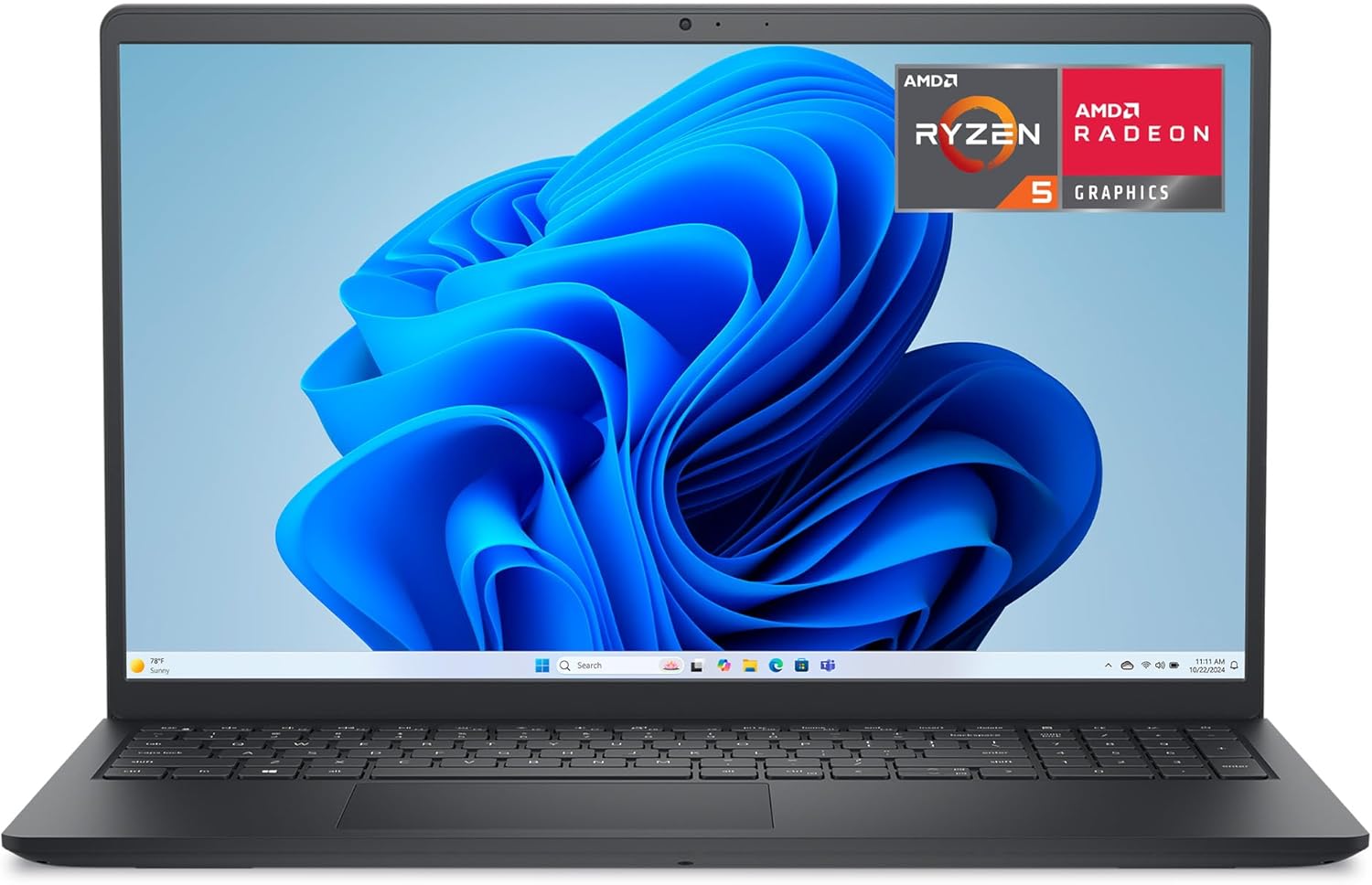 Dell 15 Laptop DC15250-15.6-inch FHD 120Hz Display | 8GB | Carbon Black product image 2