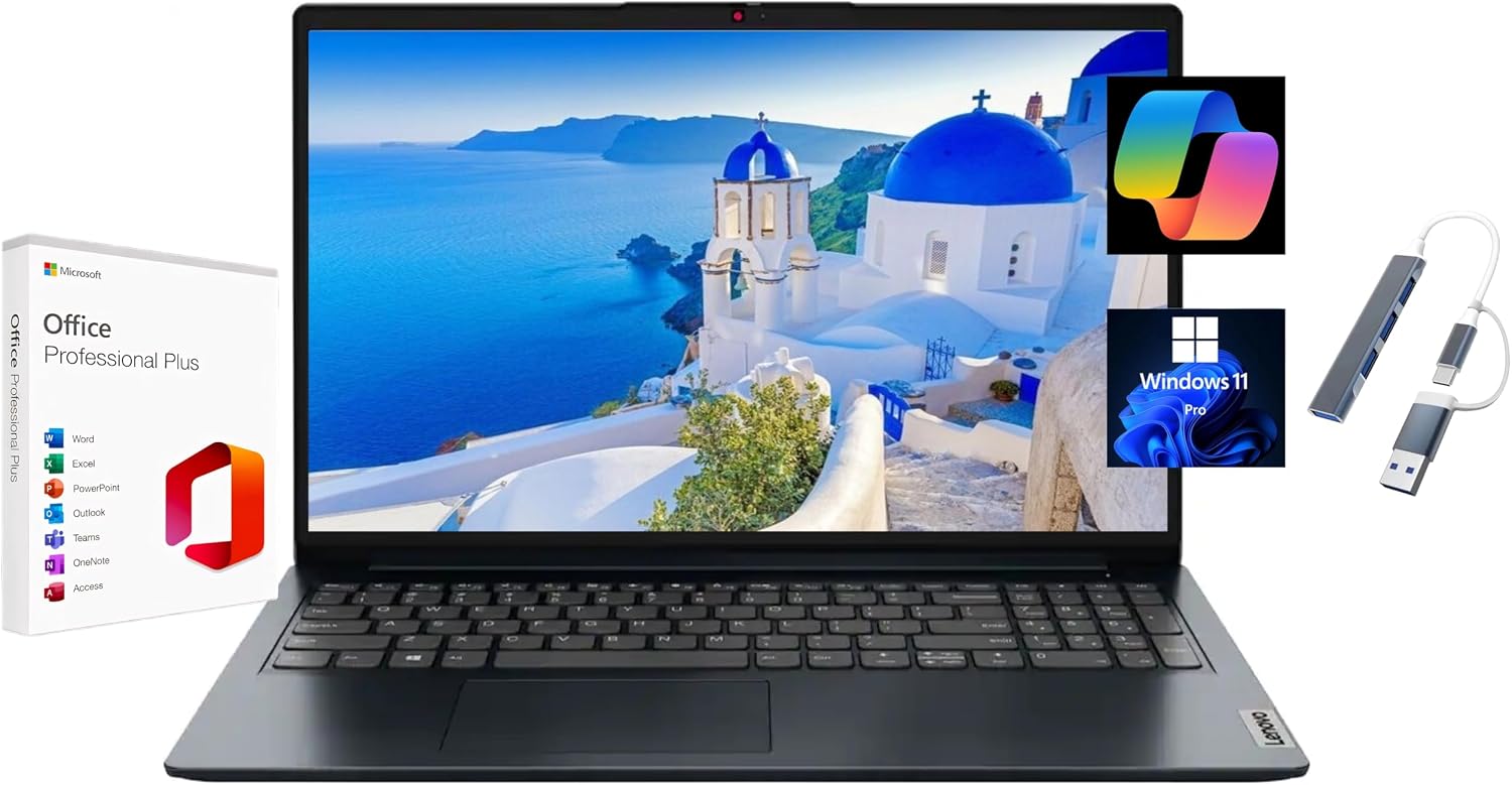 Lenovo IdeaPad Slim 3 Chromebook Laptop - 2024 - Lightweight Laptop - Waves MaxxAudio® Speakers - 14" HD Display product image 2