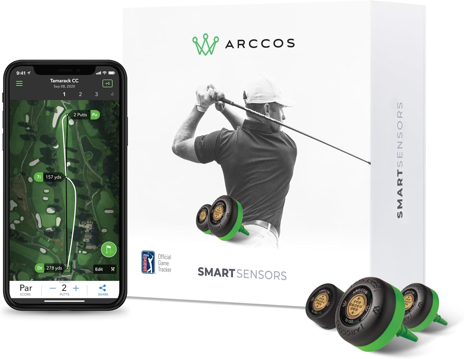 Arccos Smart Sensors: Automatic Golf Game Tracking System product image 3