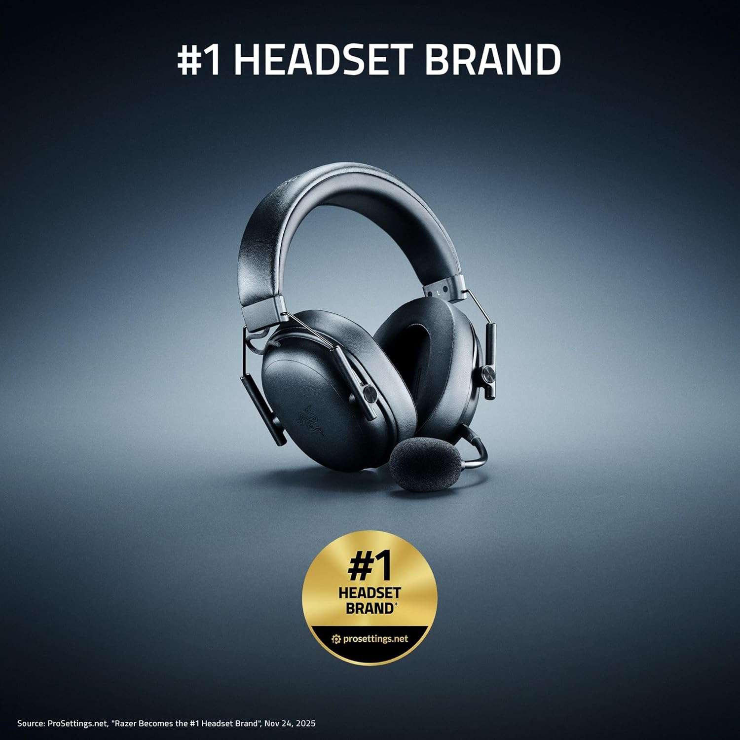 Razer BlackShark V3 X HyperSpeed Wireless Gaming Headset for PC: 50mm Drivers - Cardioid Mic - 2.4 GHz product image 6