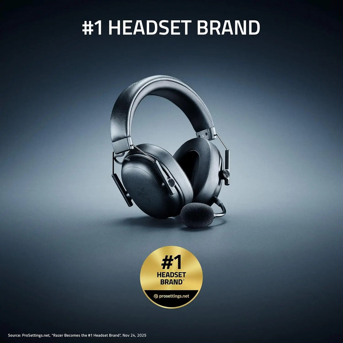 Razer BlackShark V3 X HyperSpeed Wireless Gaming Headset for PC: 50mm Drivers - Cardioid Mic - 2.4 GHz product image 6
