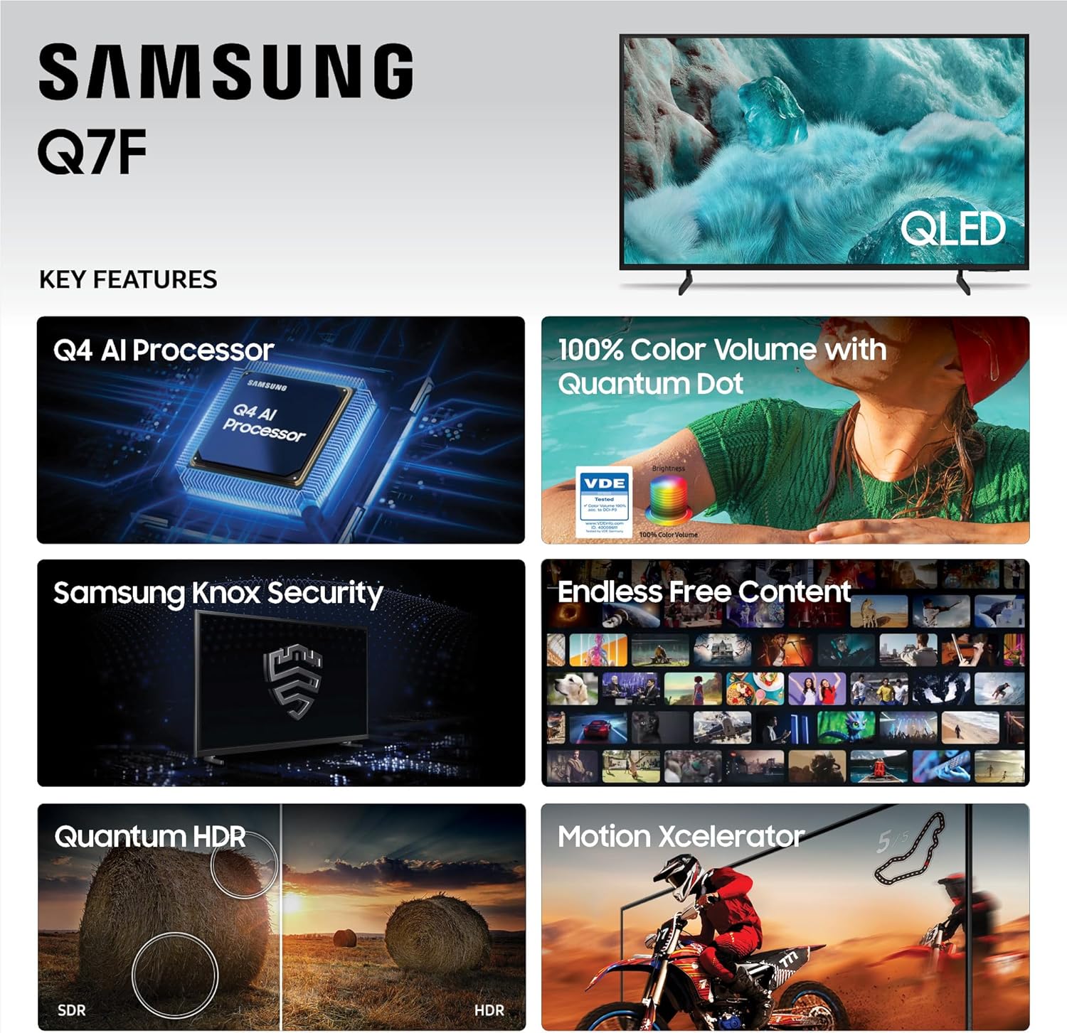 Samsung 43-Inch Class QLED Q7F Series Samsung Vision AI Smart TV (2025 Model | Smart TV | 4K product image 25